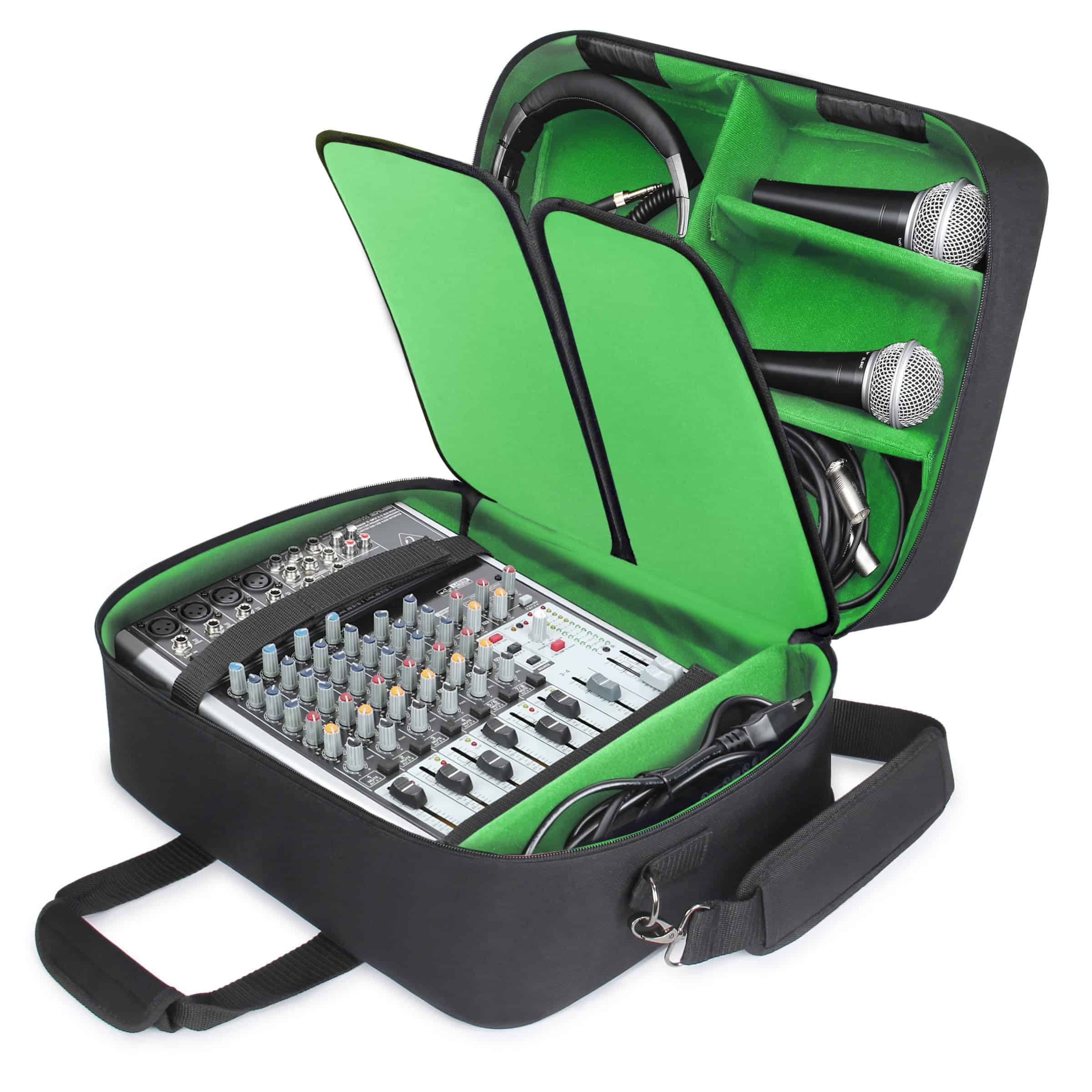 Estuche para Mezclador de Audio USA Gear - Bolso de Viaje