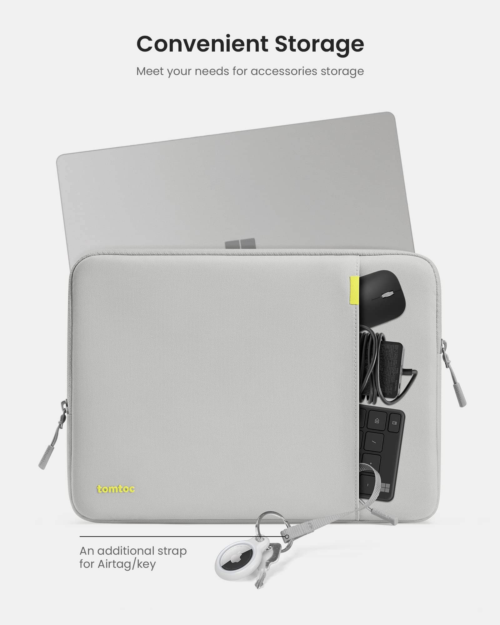 Funda Protectora tomtoc 360° para Laptop de 12 pulgadas New - Image 6