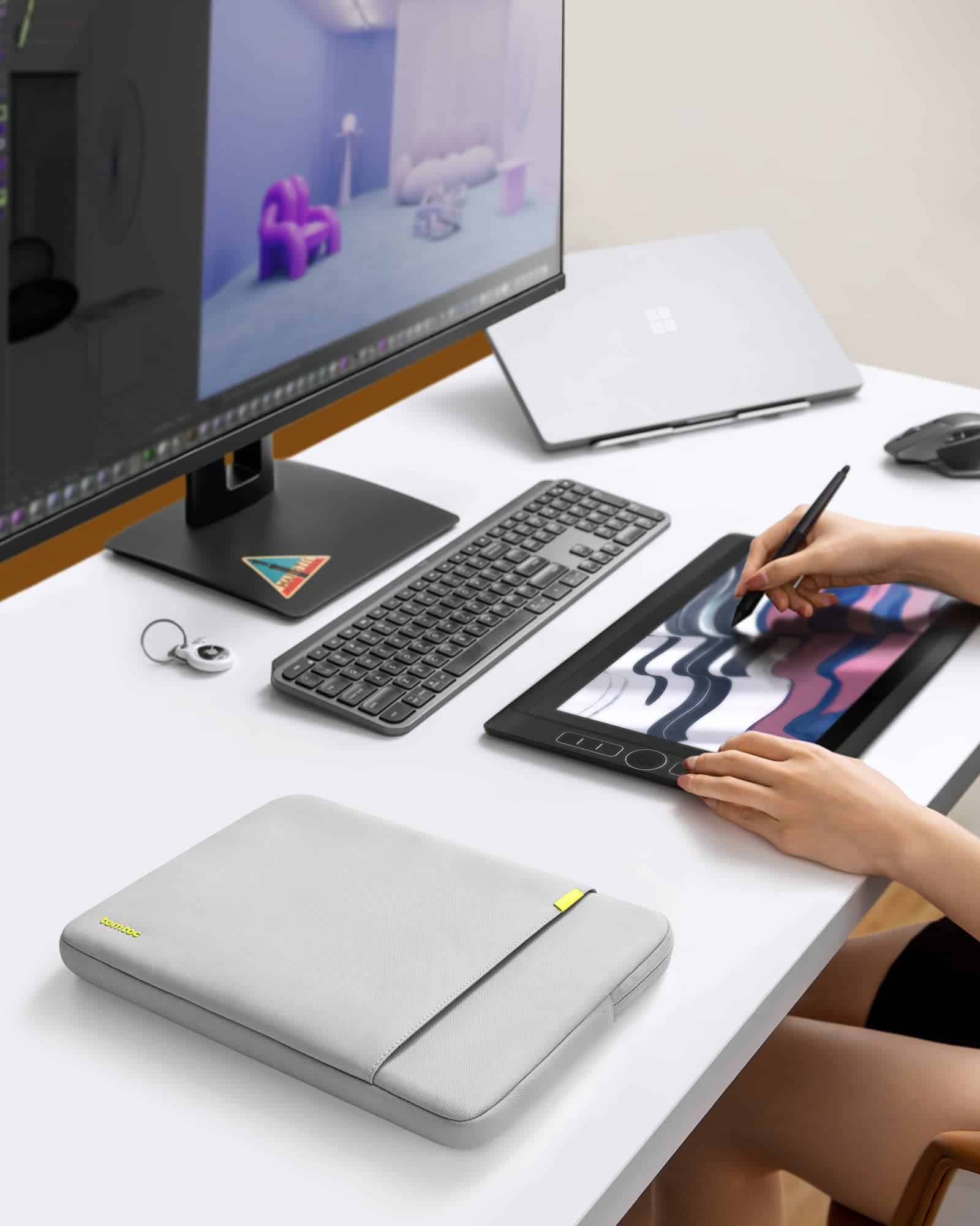 Funda Protectora tomtoc 360° para Laptop de 12 pulgadas New - Image 8
