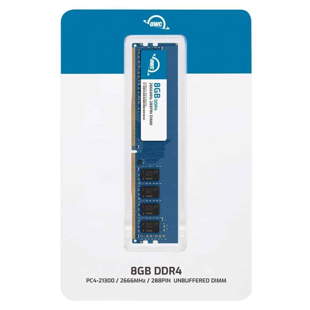 Memoria RAM OWC de 128GB 4x32GB DDR4 2666MHZ para PC - Image 3