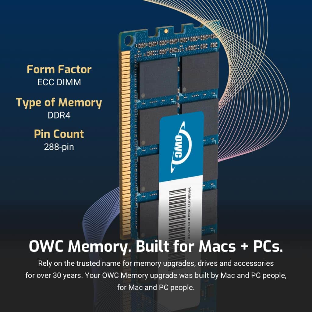 OWC 256GB (8x32GB) DDR4 2933MHz PC4-23400 CL21 2RX8 ECC - Image 4