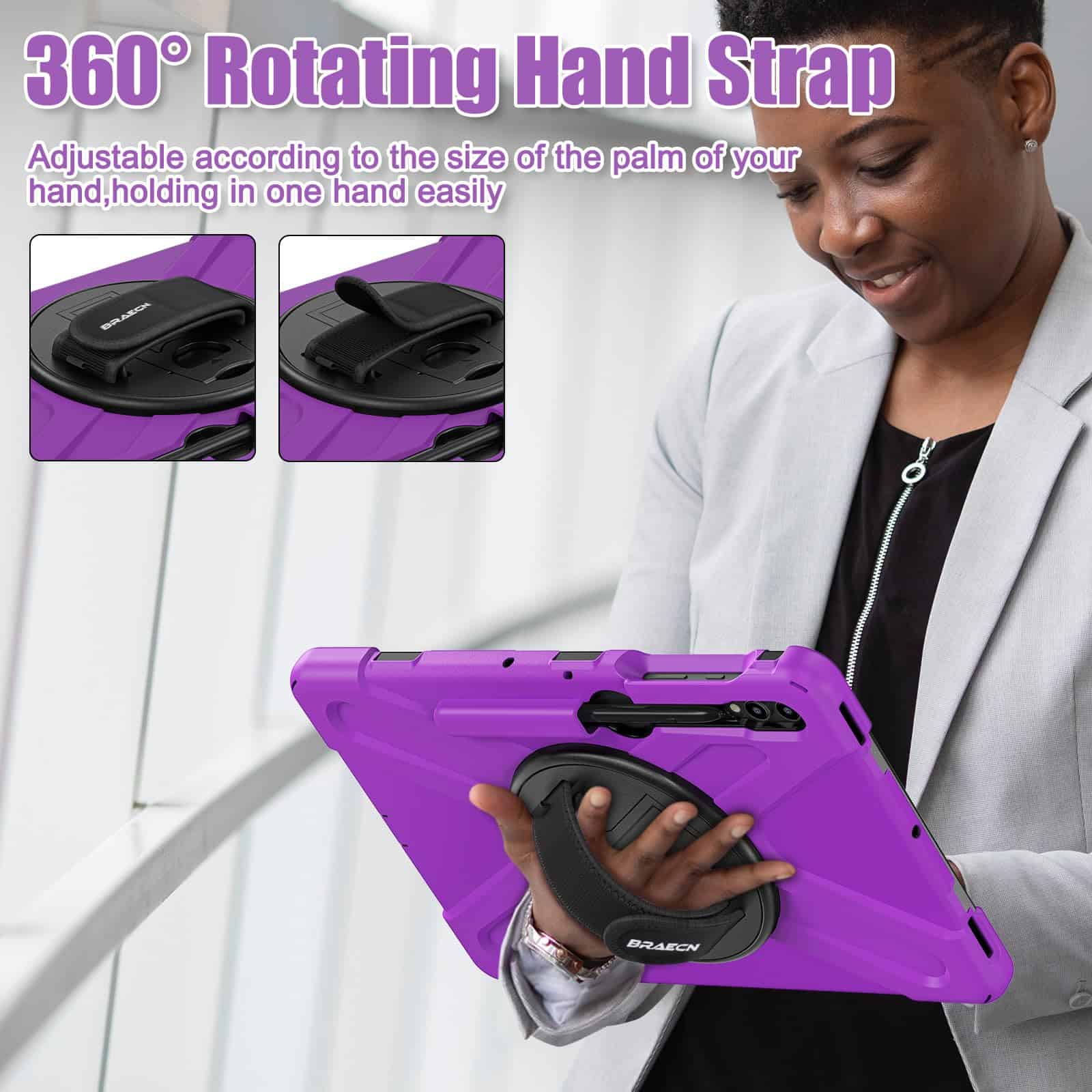 Funda BRAECNstock para Samsung Galaxy Tab S10+ Plus/ S9 FE+ - Image 5