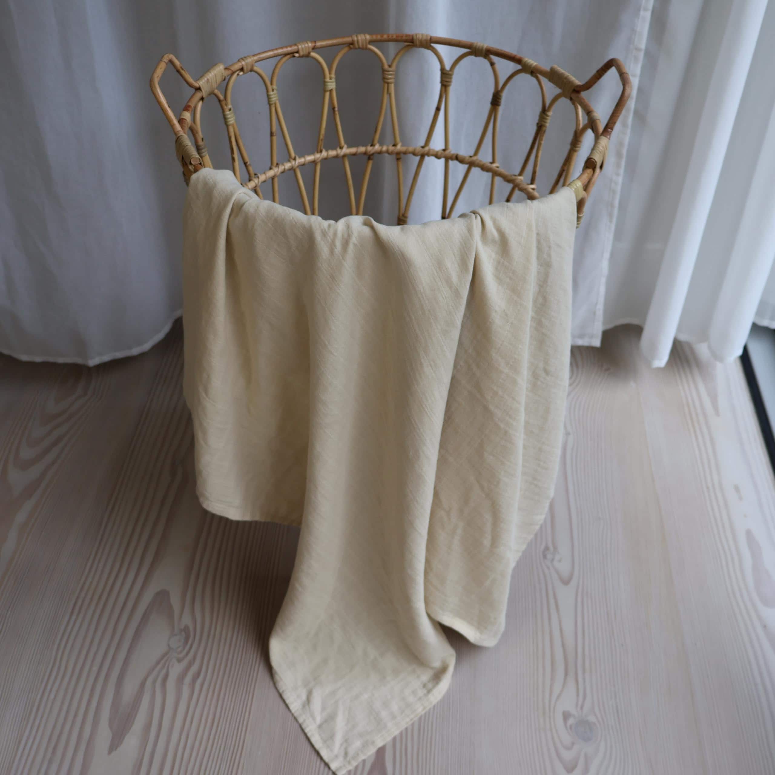Huxie Swaddle - 100% Algodón Orgánico - Mantas -Fog - Image 6