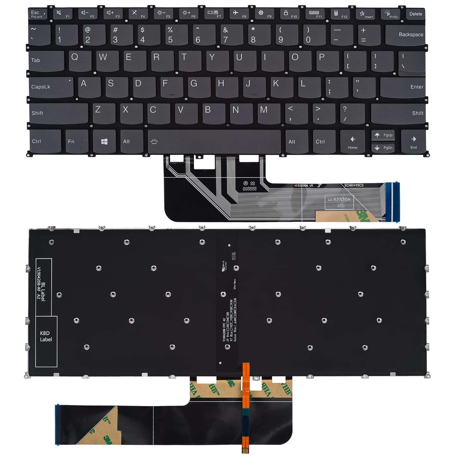 Teclado retroiluminado de repuesto para portátil Lenovo - Image 6