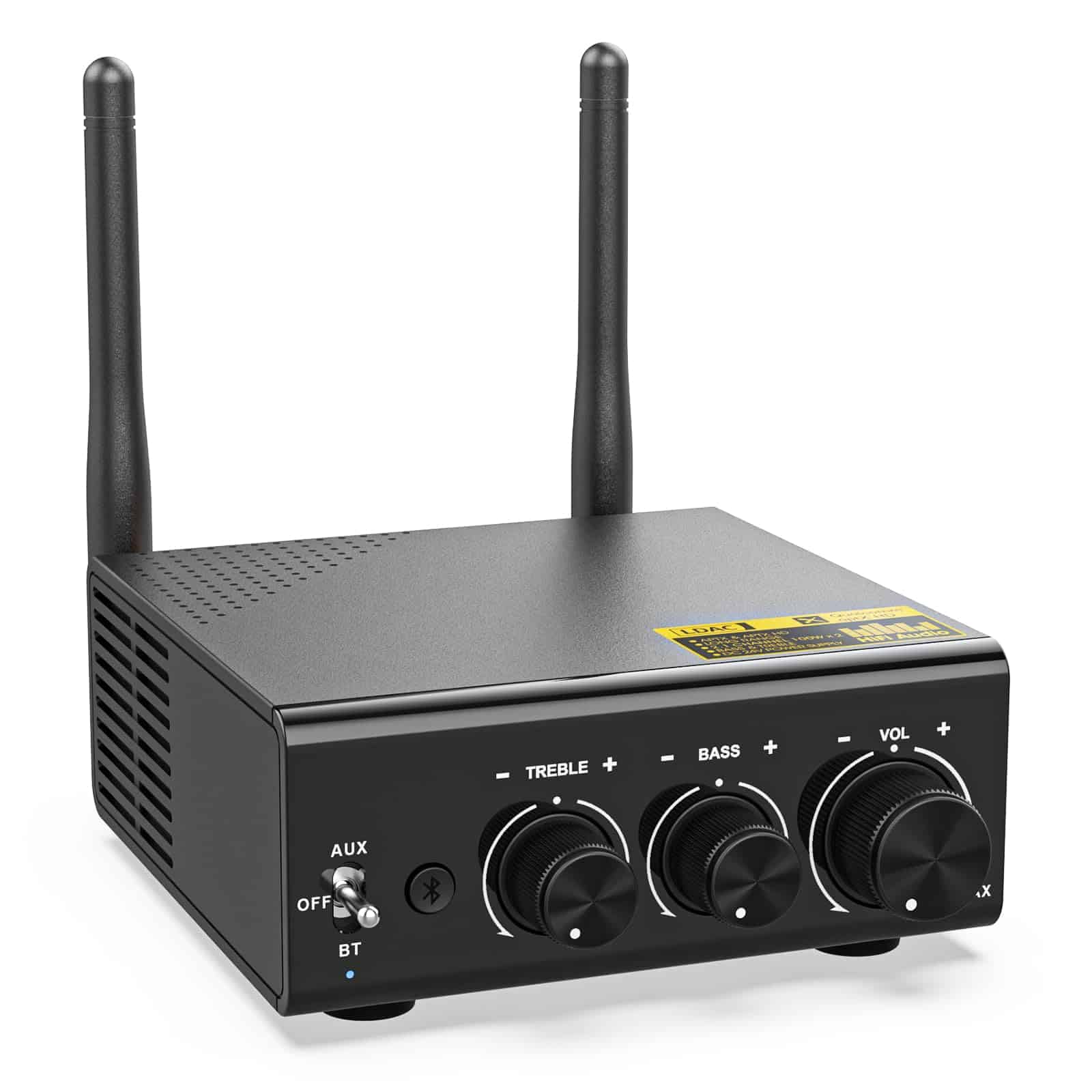 Amplificador estéreo Bluetooth 5.3 de alta fidelidad 1Mii,
