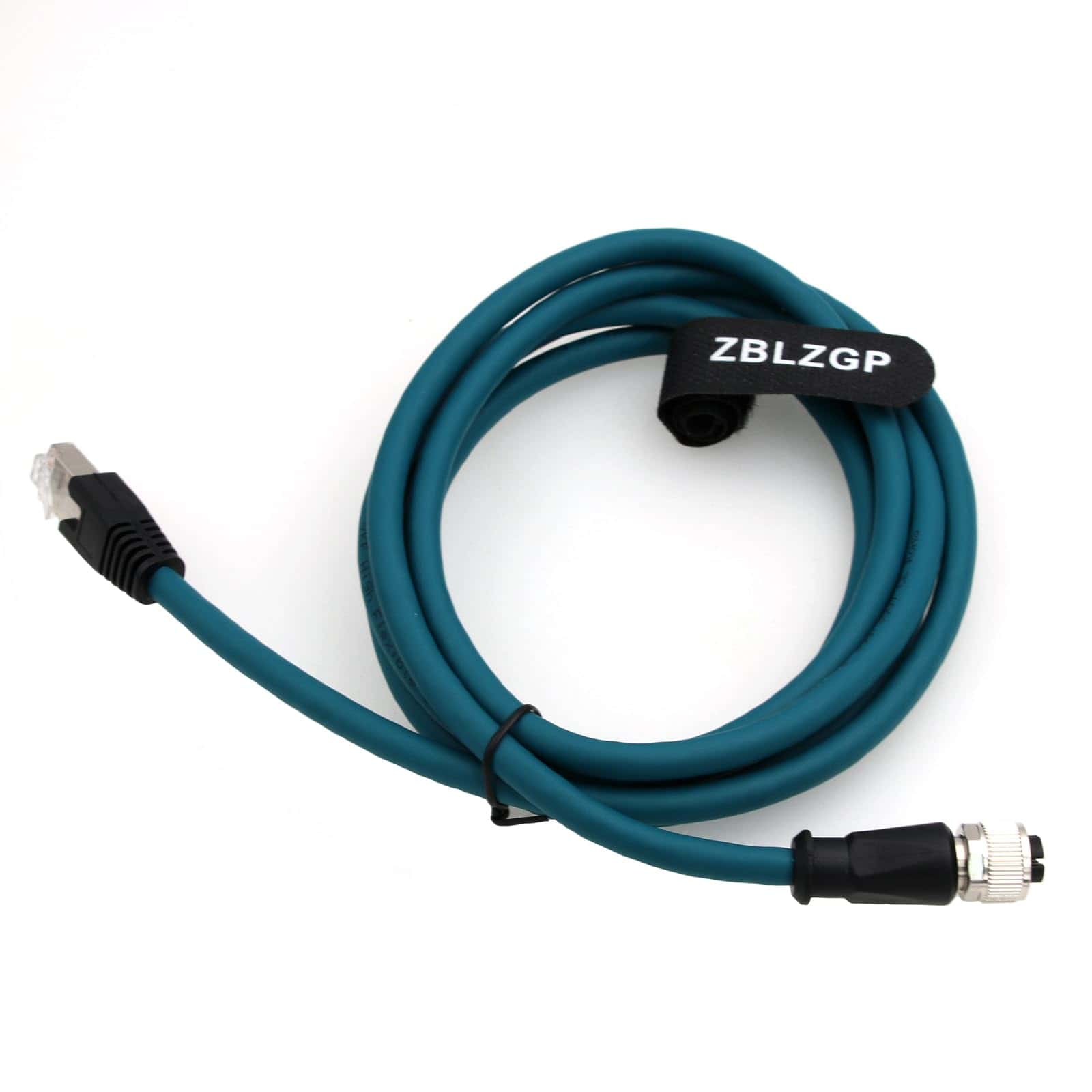 Cable Ethernet M12 8 Pines Hembra a RJ45 X-Code de Grado - Image 5
