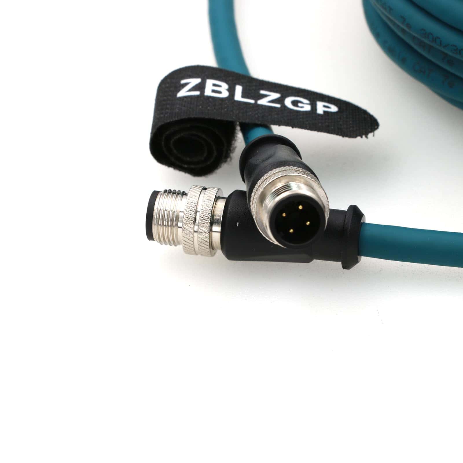 Cable de Red M12 D Code 4 Pin a 4 Pin D Code de Bajo - Image 3