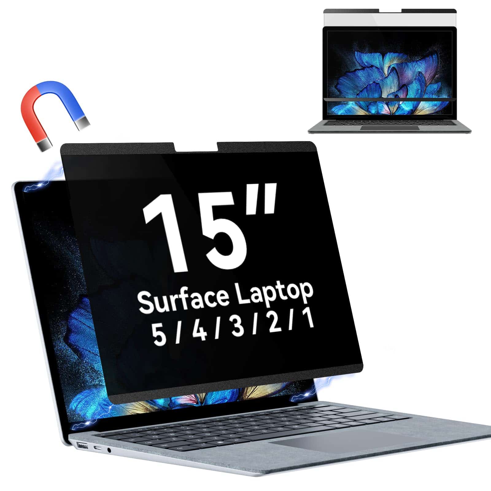Filtro De Privacidad Magnético Compatible Con Surface