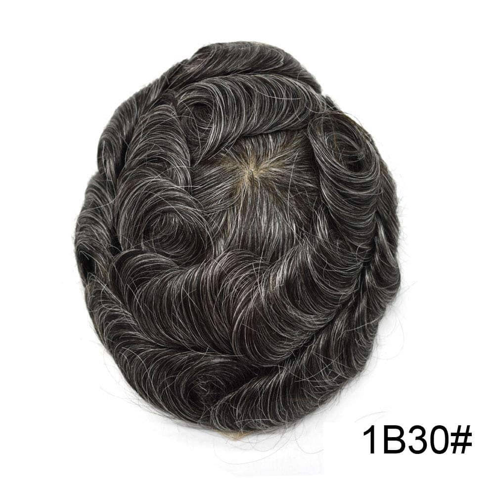 Alternative view of Tupé para Hombres Sistema de Cabello de Pelo Humano