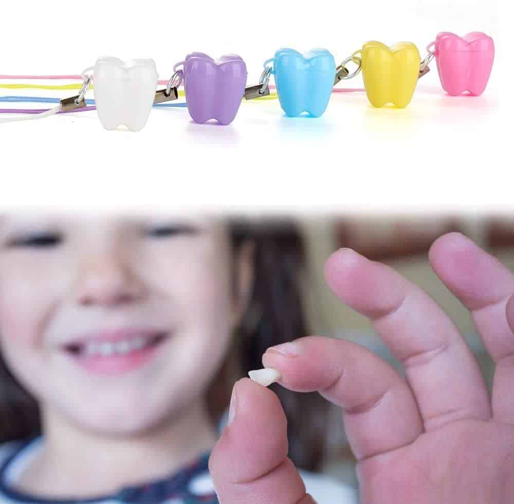 AHXHWKA 100 Pcs Collar Ahorrador de Dientes Perdidos para - Image 3