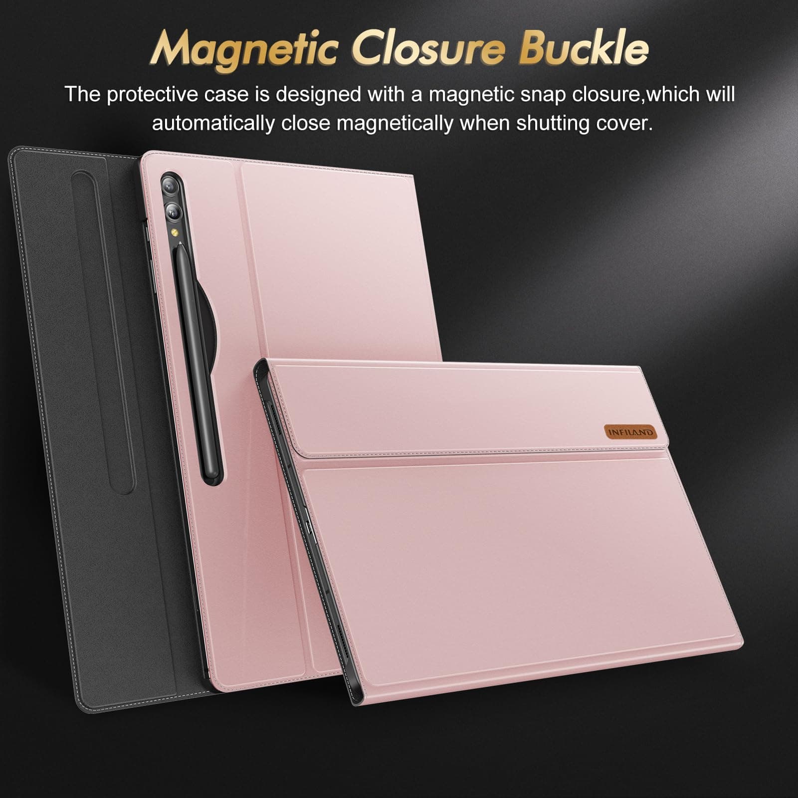 Estuche INFILAND Galaxy Tab S Ultra, Soporte Multiángulo - Image 4