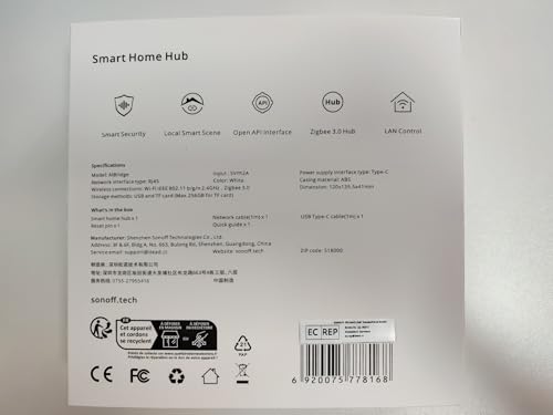 SONOFF iHost Smart Home Hub, 2G Central Control Gateway, - Image 11