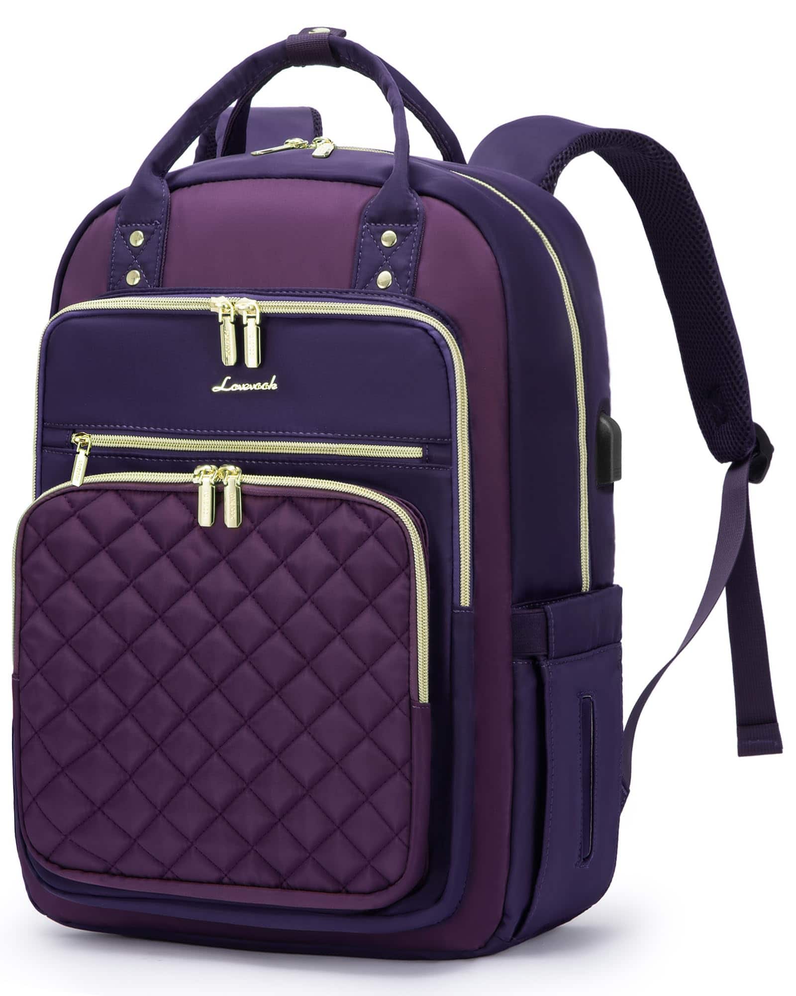 Mochila para Laptop LOVEVOOK 15.6" - Azul Oscuro-Morado