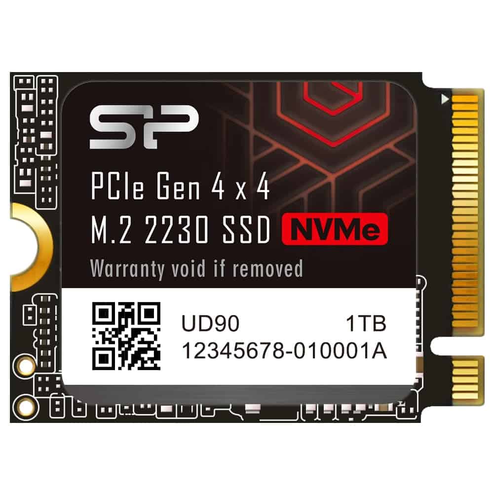 SSD UD90 2230 NVMe 4.0 Gen4 PCIe M.2 R/W hasta