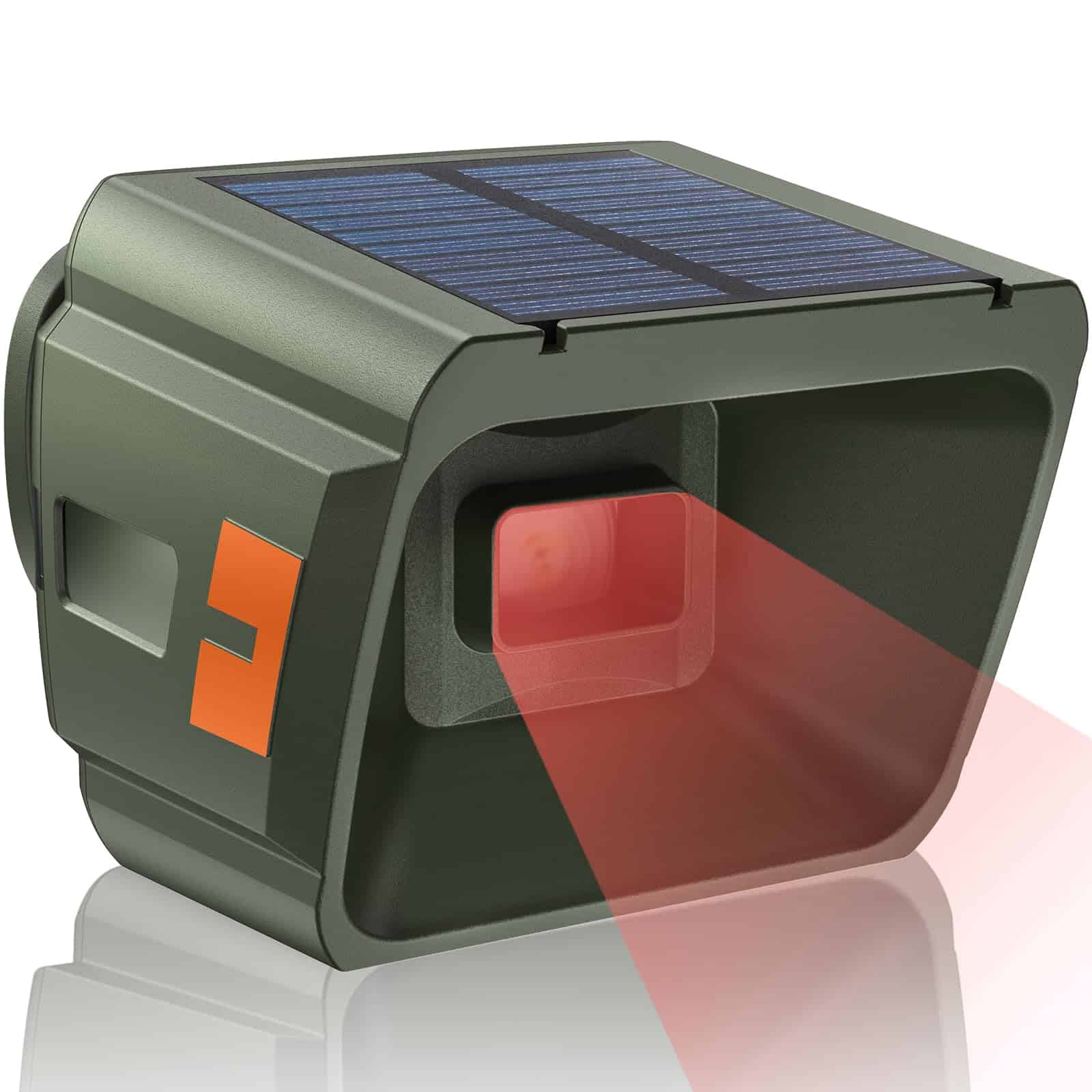 Alarma inalámbrica solar de largo alcance para entrada