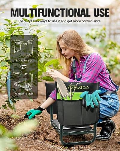 Banco de jardín y asiento resistente, taburete de - Imagen 5