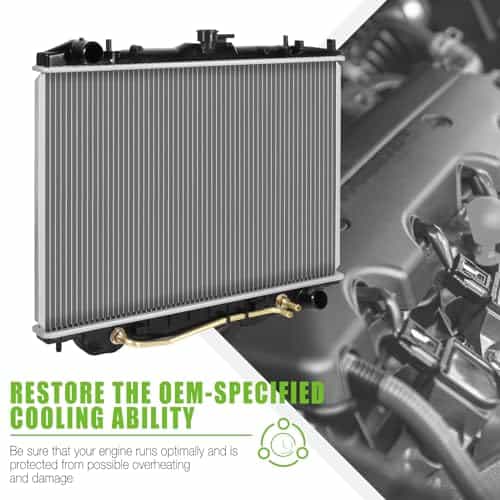Radiador SCITOO 2195 de Repuesto Compatible con Honda - Image 5