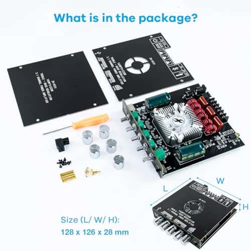 Placa Amplificadora de Bluetooth TDA7498E 160W�2+220W - Image 8