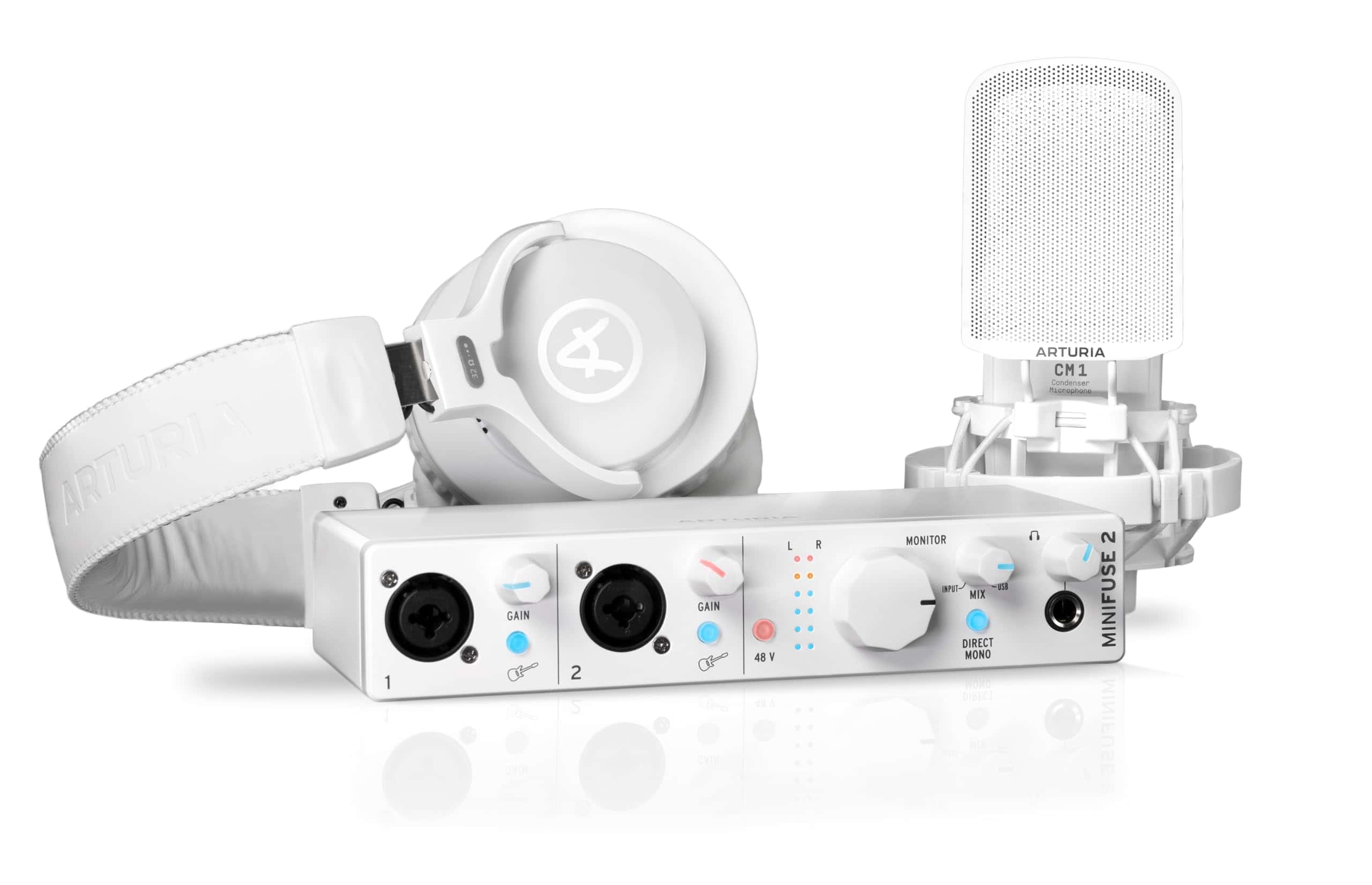 Paquete de Grabación Arturia MiniFuse – Interfaz de Audio