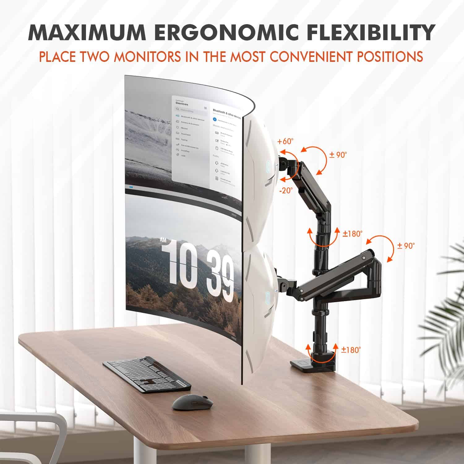 Soporte para Monitor Dual G-PACK PRO para Pantallas - Image 3