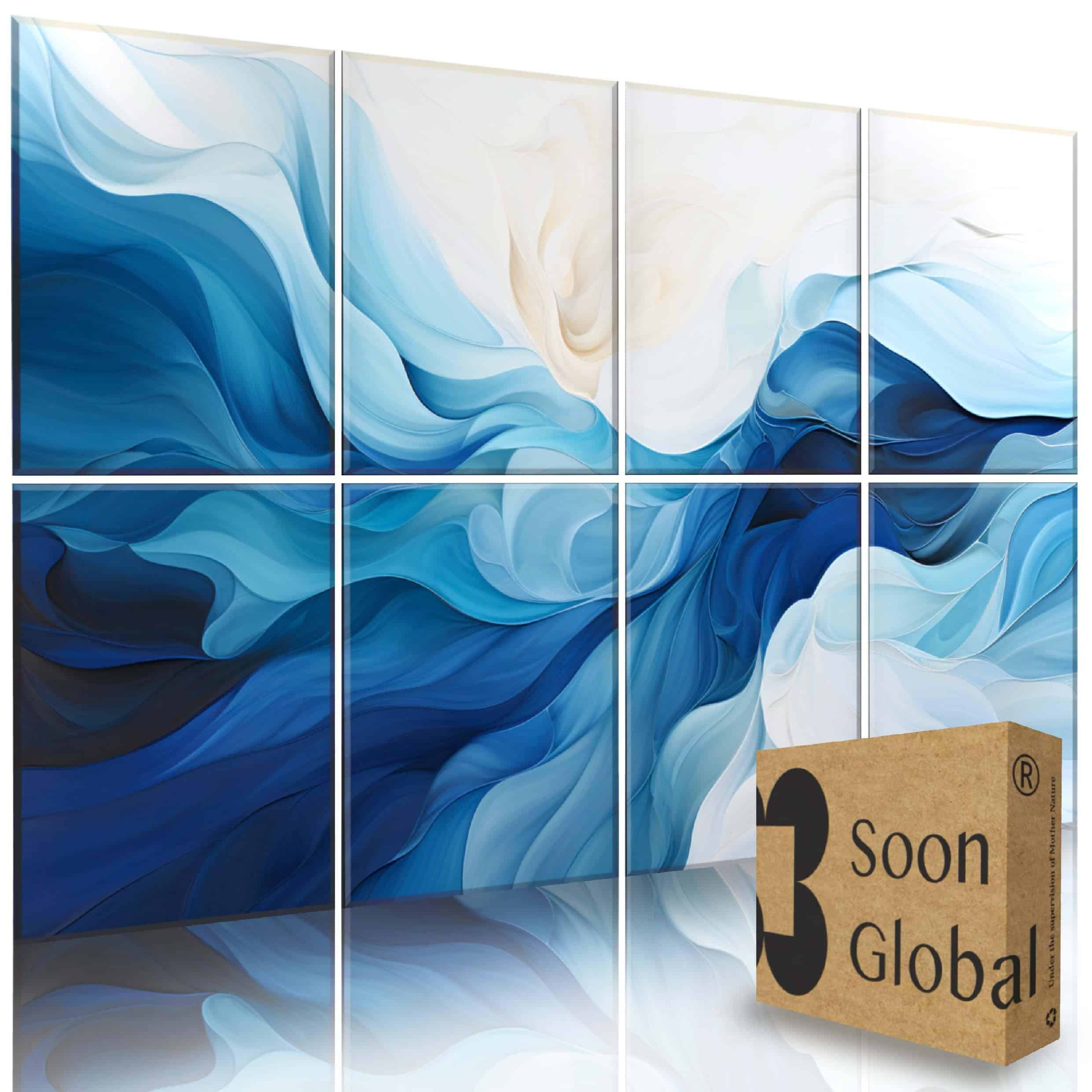 Soon Global 8-Pack Paneles Acústicos, Paneles