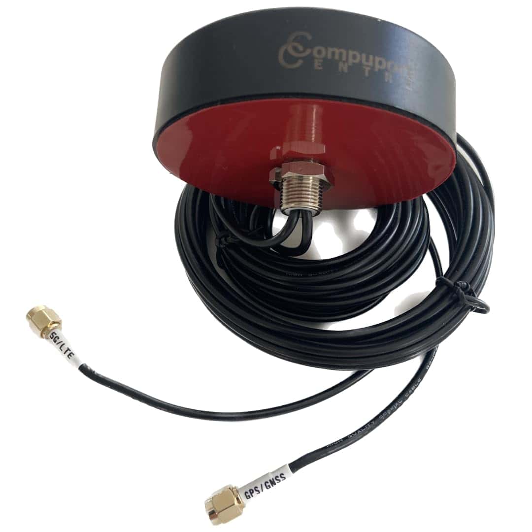 Antena CompuPort 2en1 5G LTE/GPS/GLONASS estilo Puck para