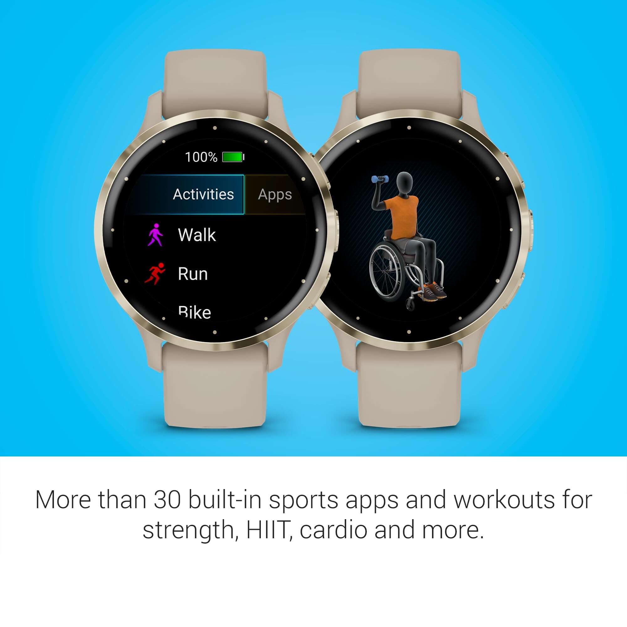 Reloj Inteligente Garmin Venu 3s Con Bisel De Acero - Image 6