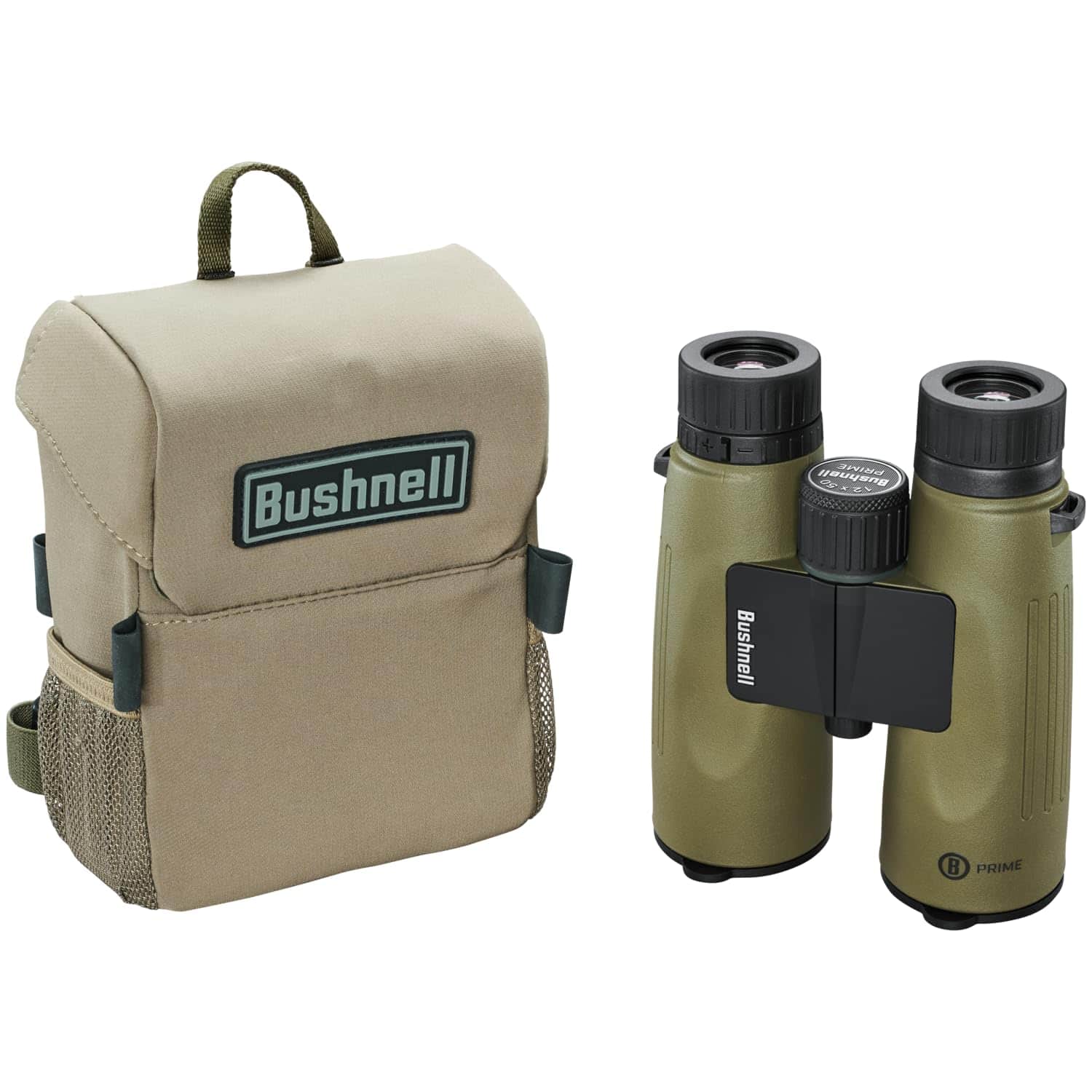 Bushnell Prime 12x50 Binocular y Vault Bino Caddy