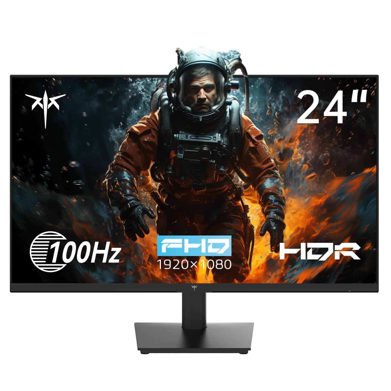 Monitor de Computadora KTC de 24 Pulgadas Full HD 1080P,