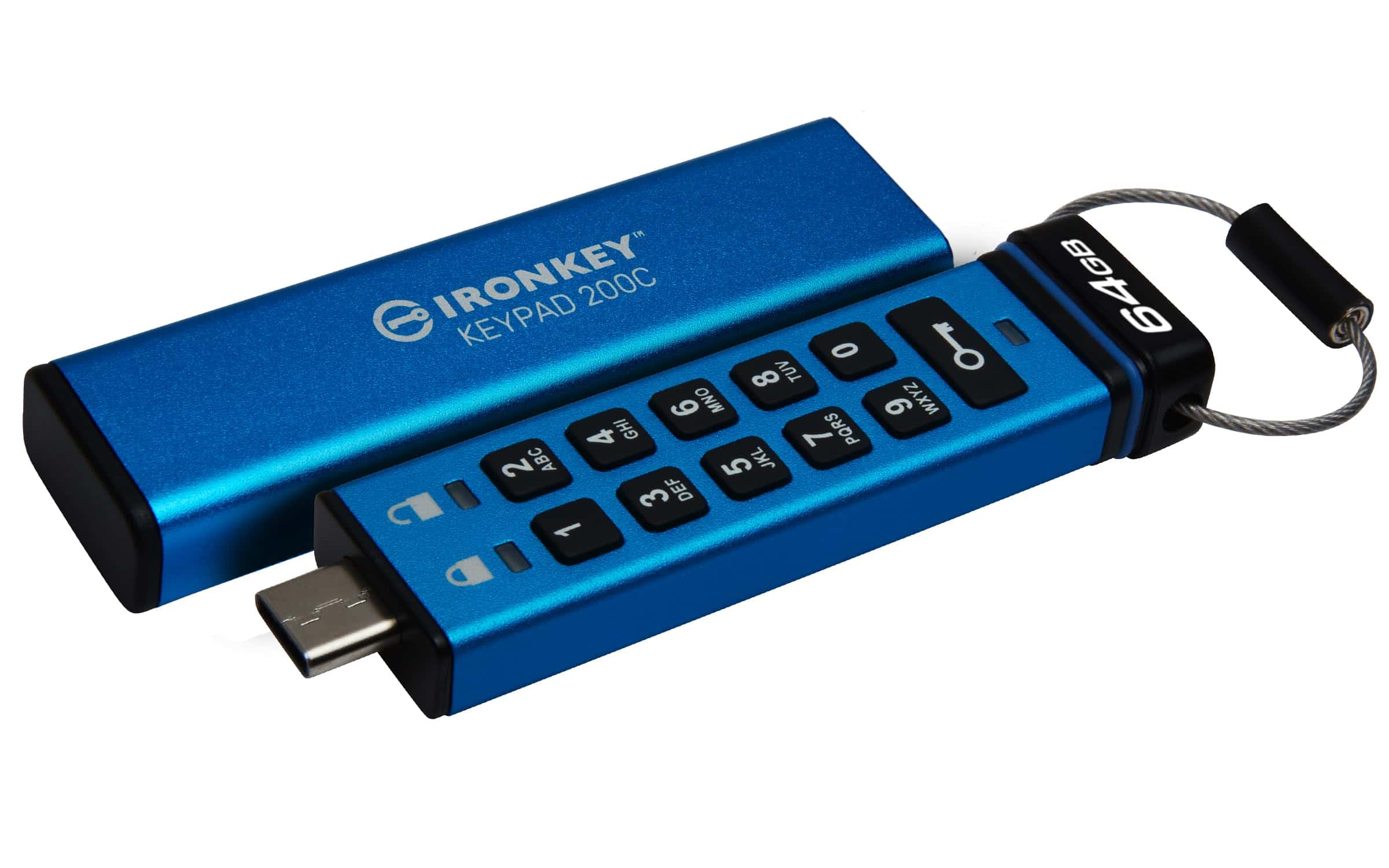 Kingston Ironkey Keypad 200 Usb-c 64gb Unidad Flash