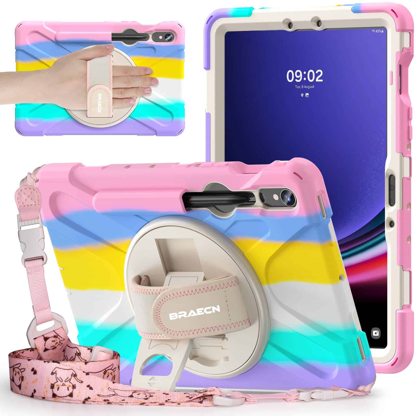 Funda para Niños BRAECNstock para Samsung Galaxy Tab S10
