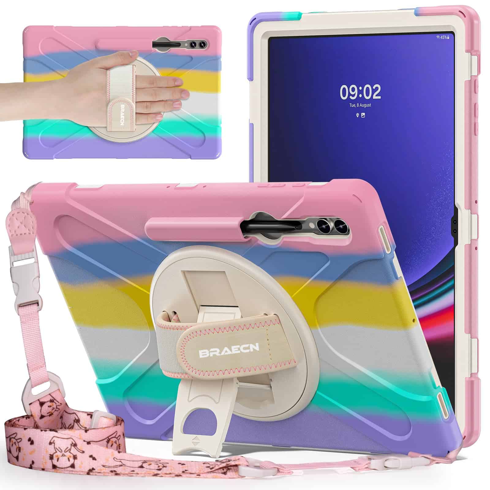 Funda para niños BRAECNstock para Samsung Galaxy Tab S10