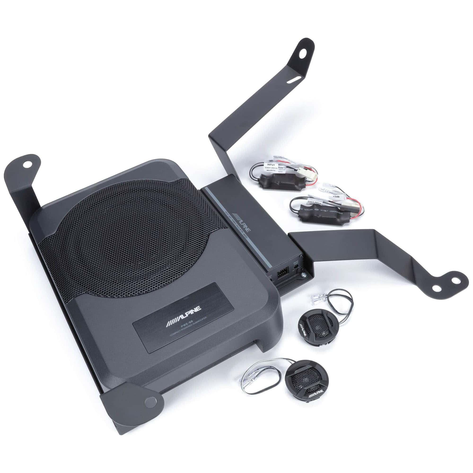Sistema de Sonido Potenciado Alpine PSS-23WRA2 para Jeep
