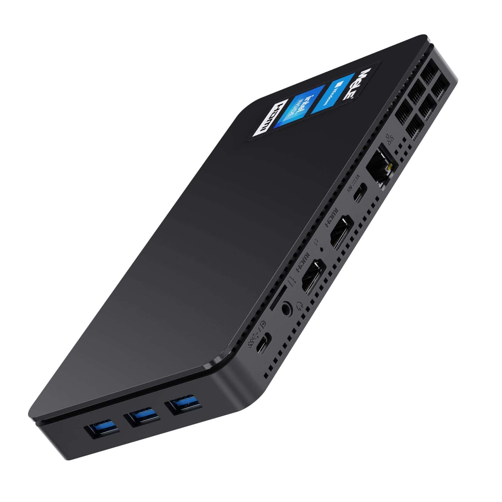 MeLE Overclock3C Mini PC Celeron N5095(4C/4T, hasta 2.9Ghz,
