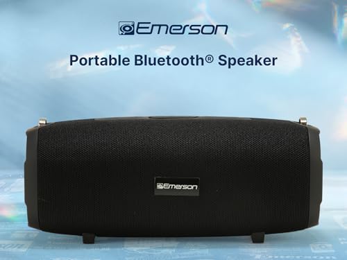 Altavoz Bluetooth portátil Emerson EAS-3000 con correa de - Image 3