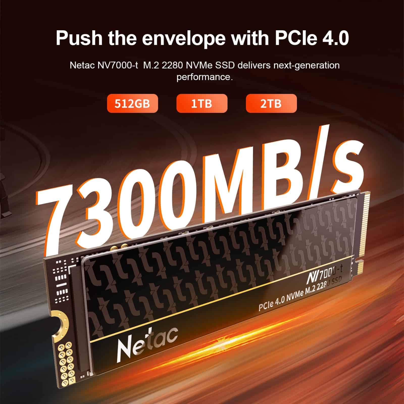 SSD Interno Netac 4TB PCIe Gen4x4 M.2 Hasta 7,300 MB/s NVMe - Image 3