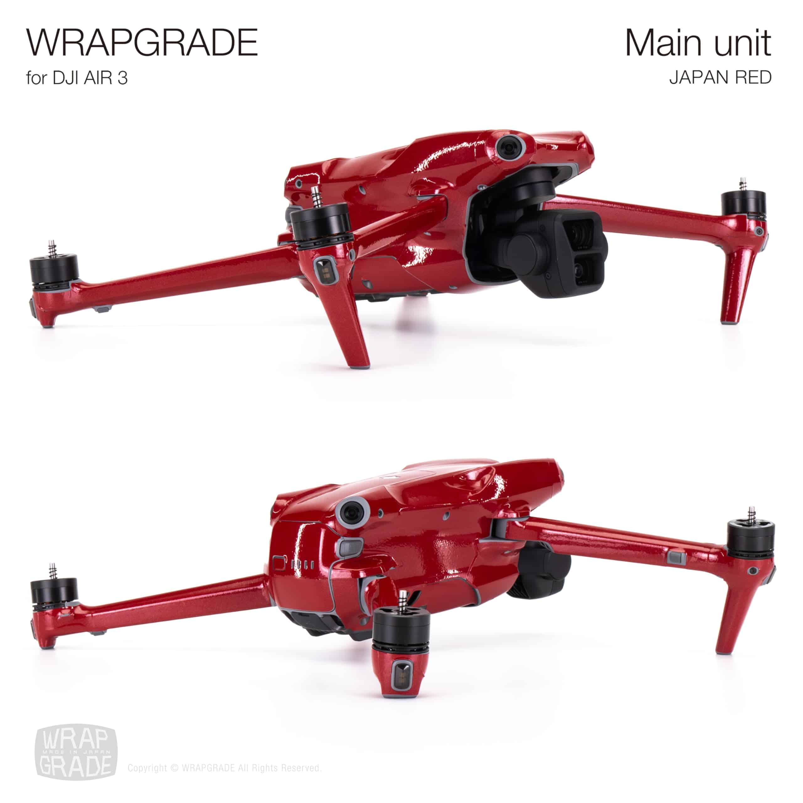 Calcomanías de Piel WRAPGRADE Compatible con DJI Air 3 | - Image 5