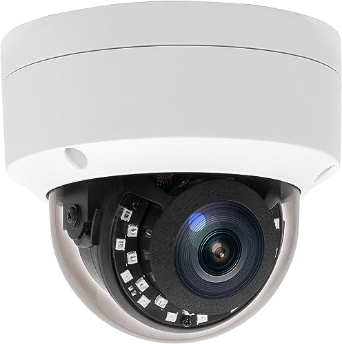 Cámara de Seguridad Exterior Domo Vandal Poe IP de 5MP