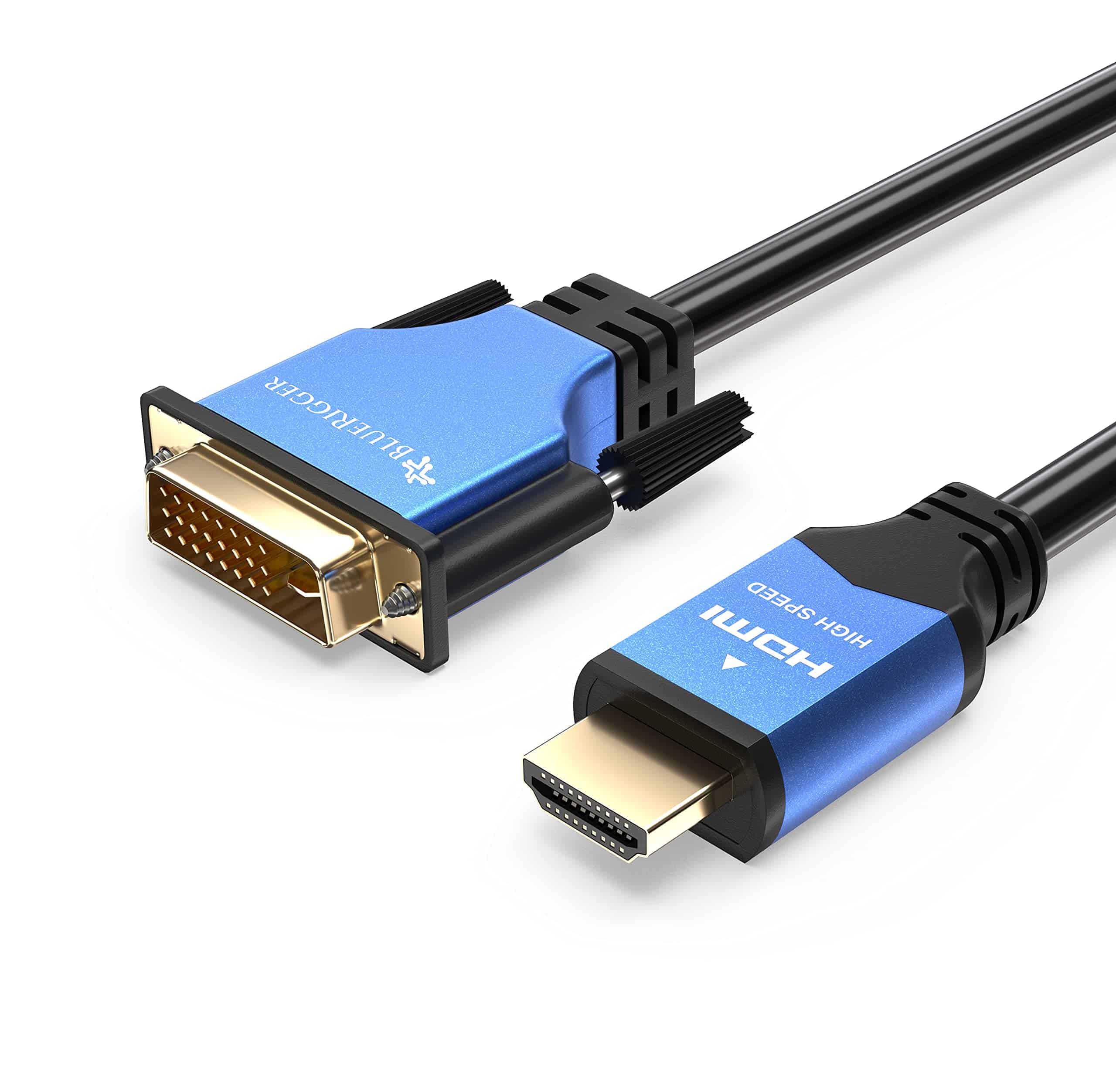 Cable HDMI a DVI BlueRigger (40FT, Alta Velocidad,