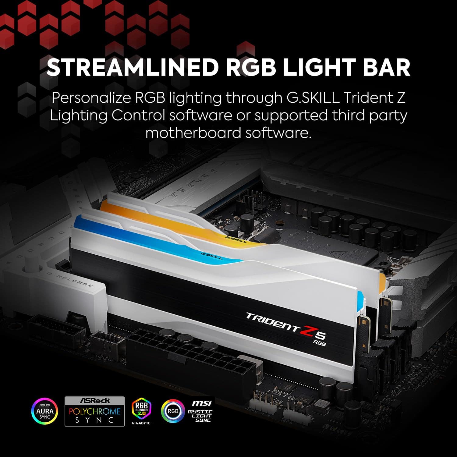 Memoria RAM DDR5 G.SKILL Trident Z5 RGB -Blanco - Image 4