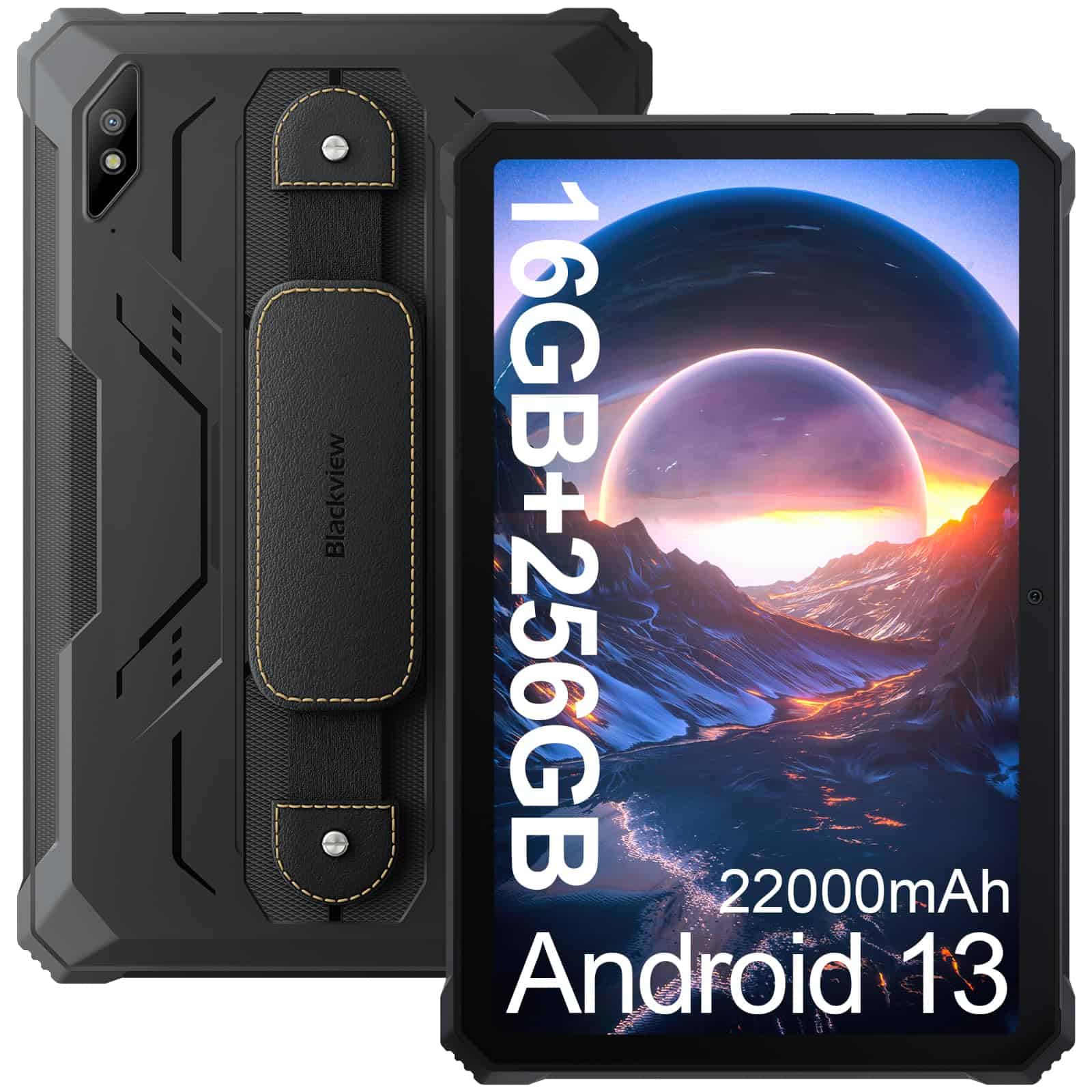 Tableta Resistente Blackview 10.36" 16GB 256GB Expandible