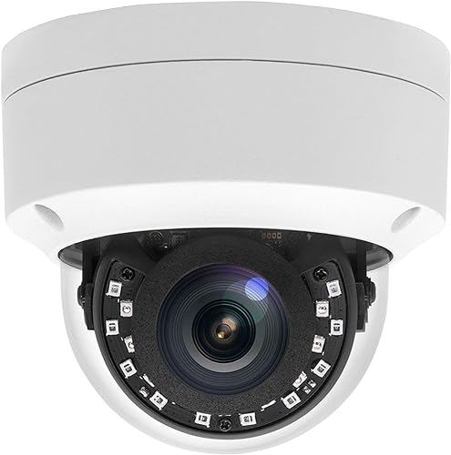 Cámara de seguridad exterior Tennoz 8MP 4K PoE IP Vandal