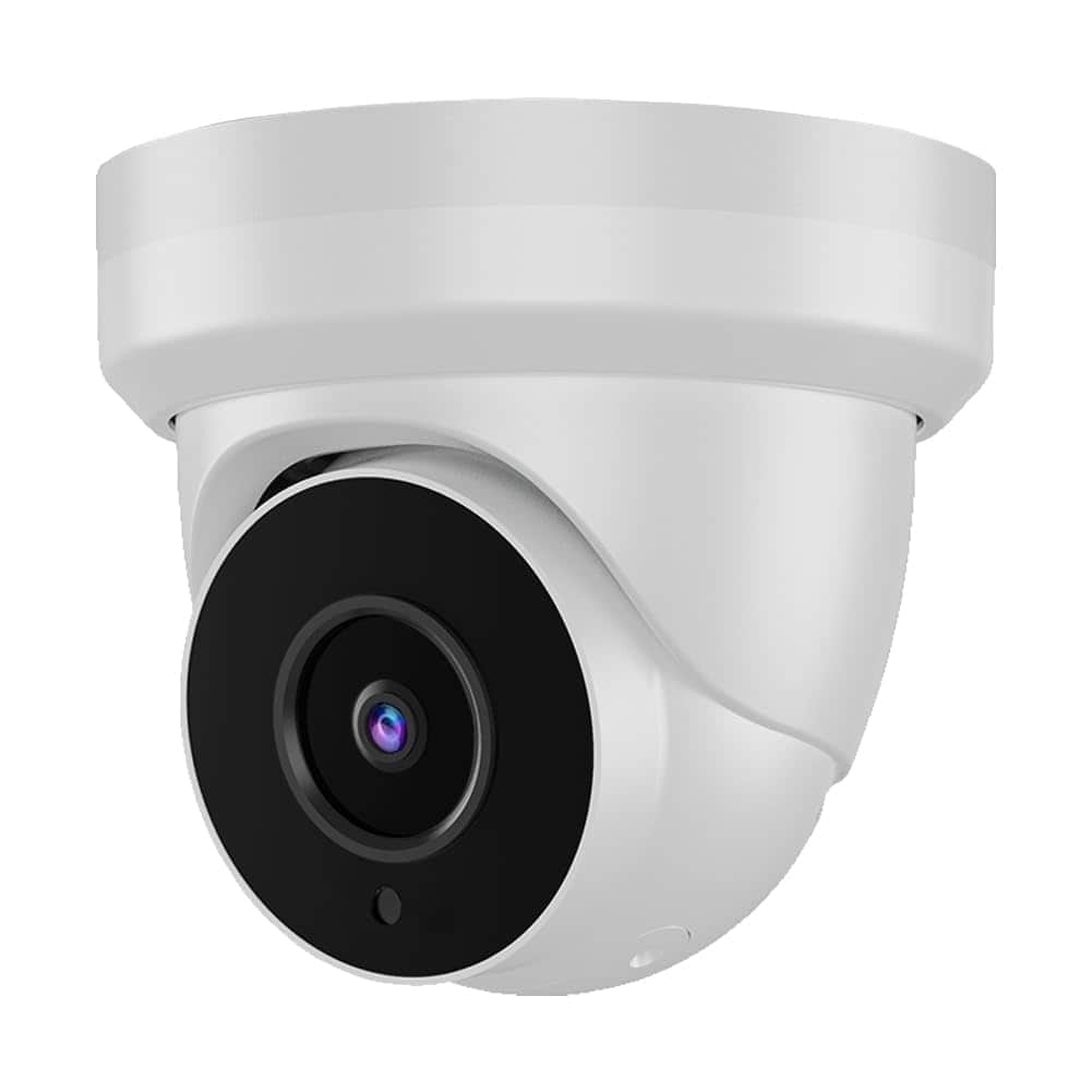 Cámara Turret IP PoE para Exteriores Tennoz 8MP 4K, Cámara