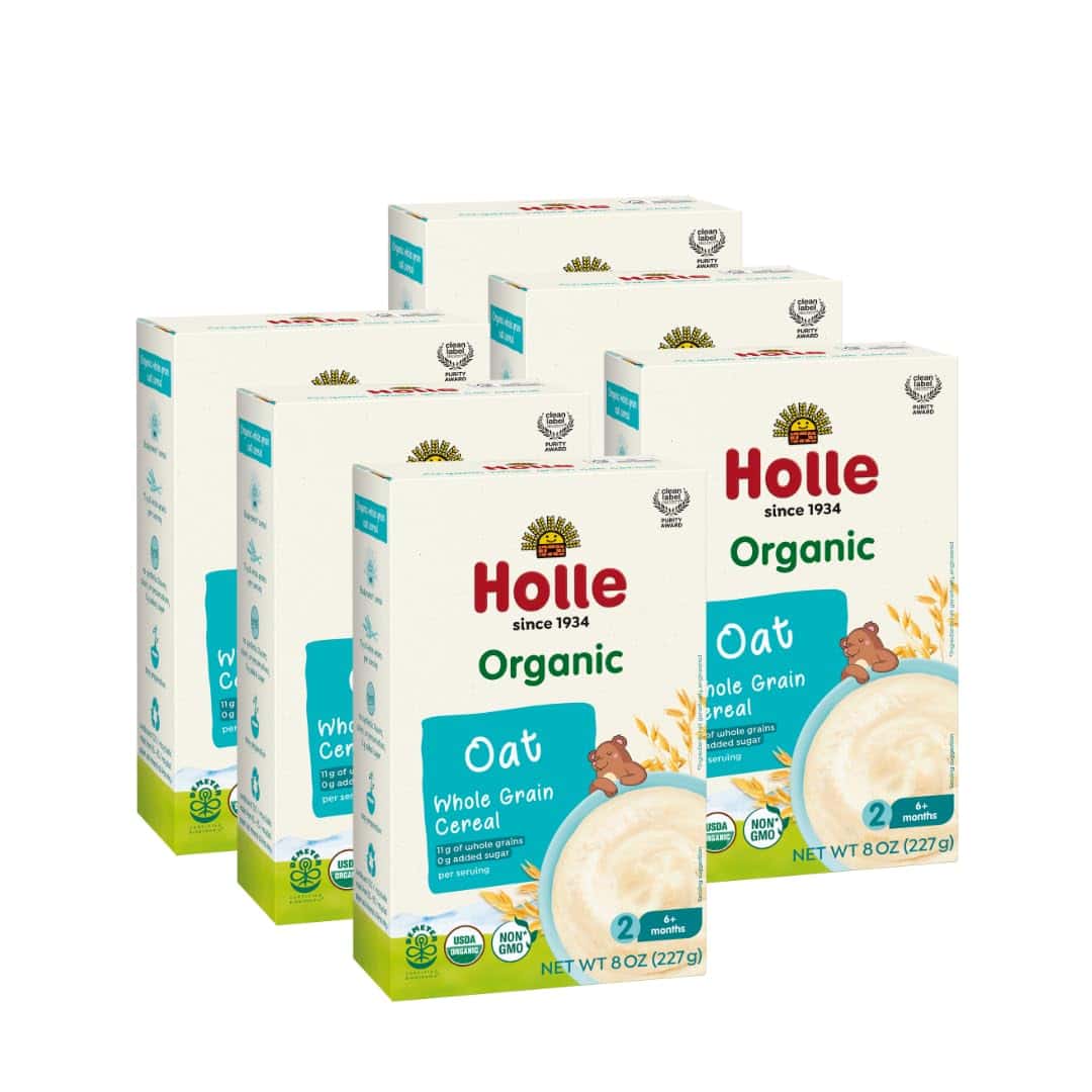 Cereal Orgánico para Bebés Holle - Cereal de Avena Integral