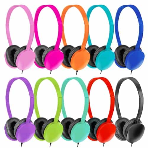 ZXQZYM Audífonos a Granel 20 Pack Multicolores para Niños