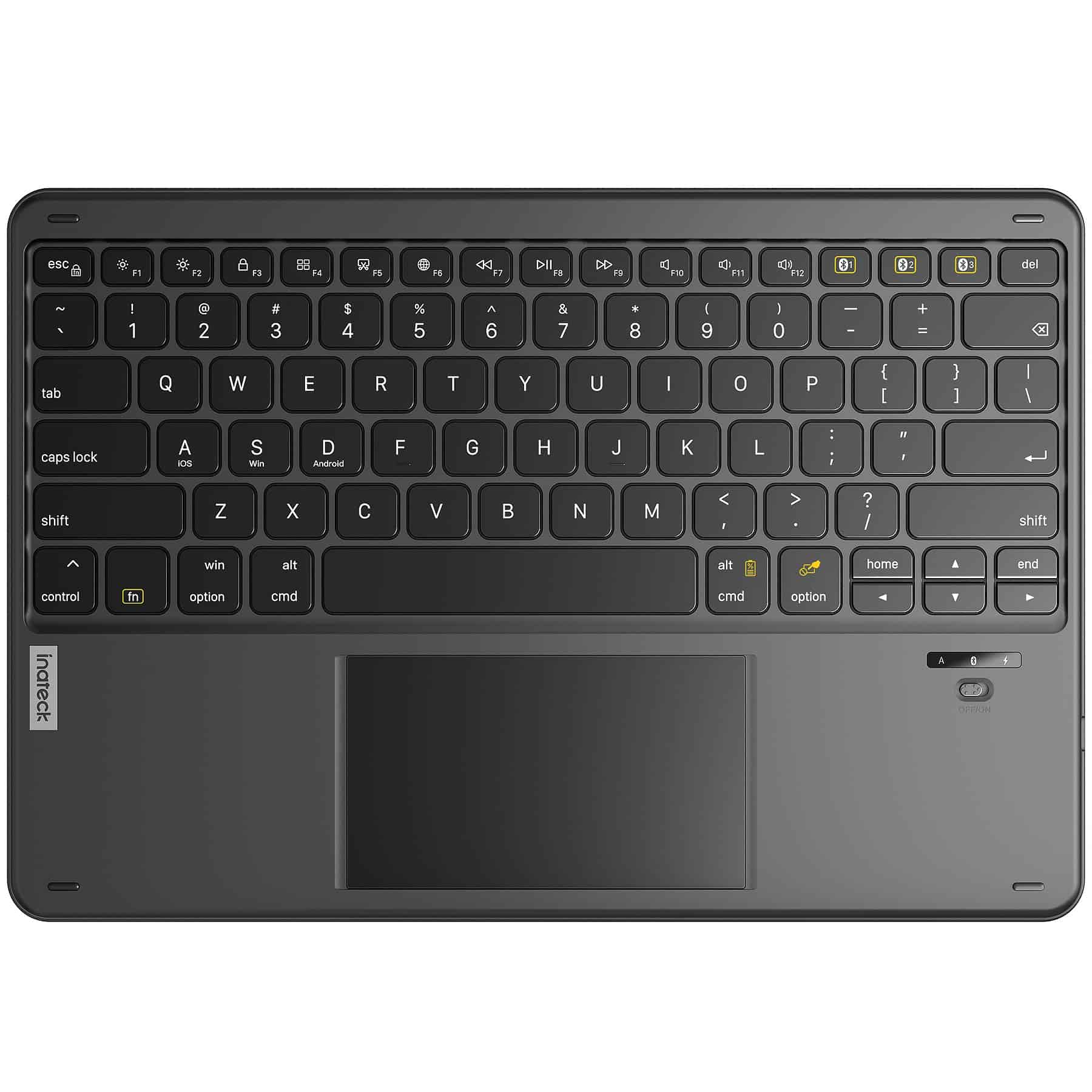 Teclado Bluetooth Inateck Ultra Ligero con Touchpad
