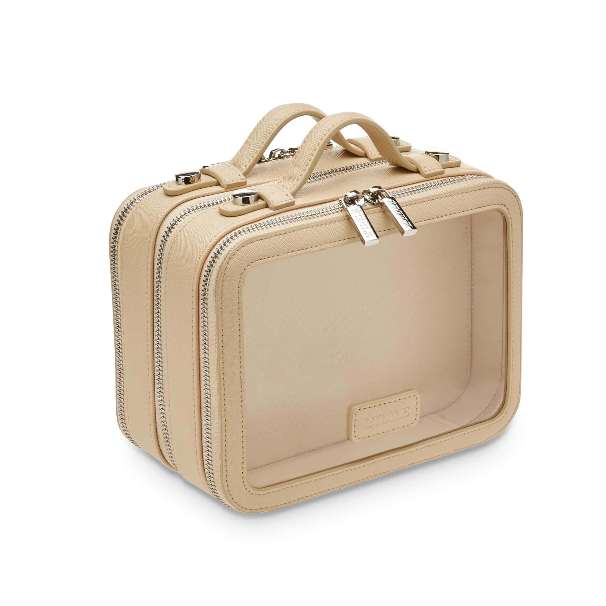 Estuche de Cosméticos Gemelos Pequeños ETOILE Beige -
