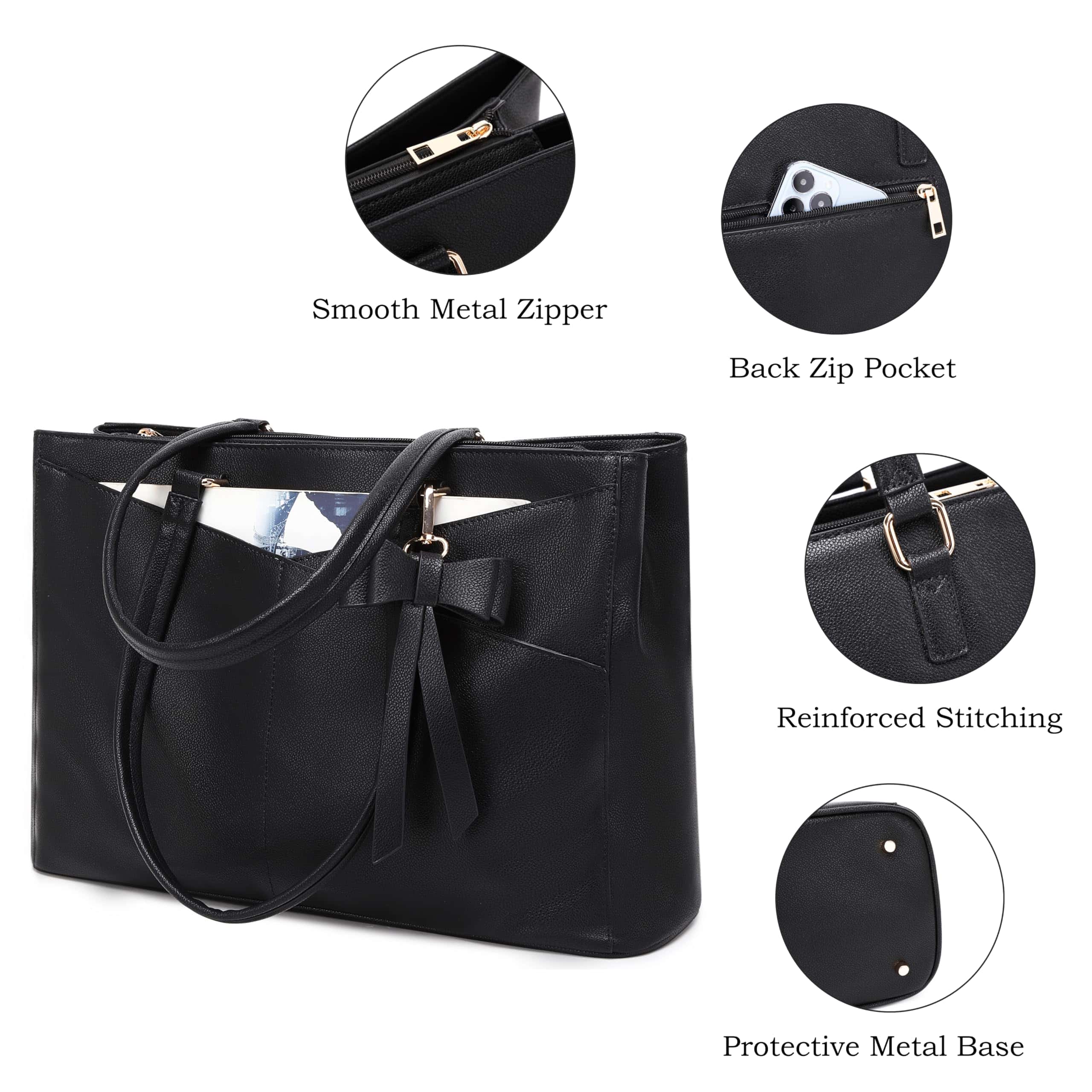 Bolso de Laptop de 17 pulgadas para Mujeres - Bolso de - Image 7