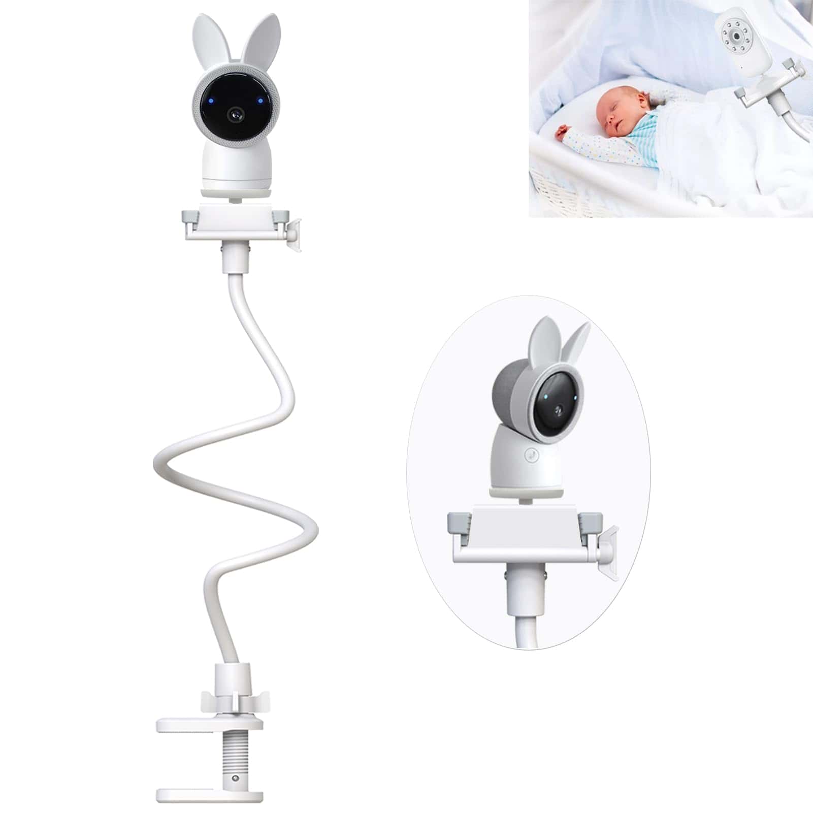 Soporte de montaje para monitor de bebé EYSAFT para Arenti