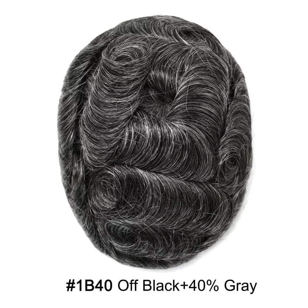 Toupee para Hombres FACE MIRACLE en Encaje Francés con - Imagen 4